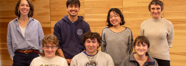 4.	A group of Thoreau Farm & Garden fellows, peer advisors, and program leaders.