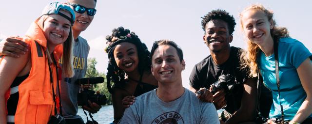 A group of students on a trip to Madagascar